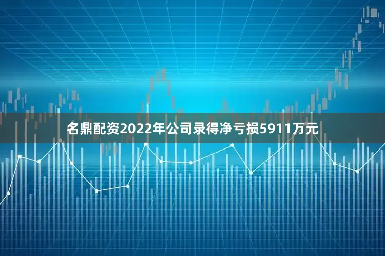 名鼎配资2022年公司录得净亏损5911万元