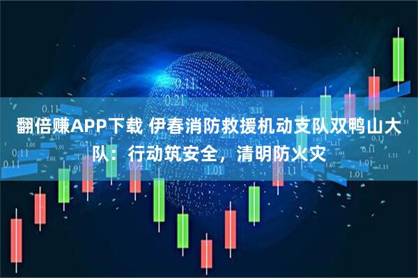 翻倍赚APP下载 伊春消防救援机动支队双鸭山大队：行动筑安全，清明防火灾